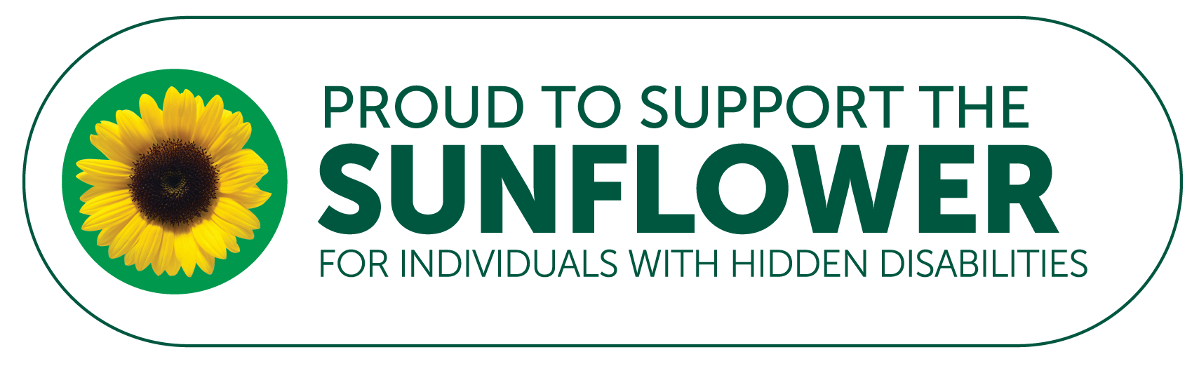 Proud to support the sunflower